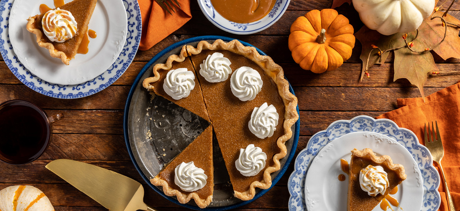 Salted Caramel Pumpkin Pie